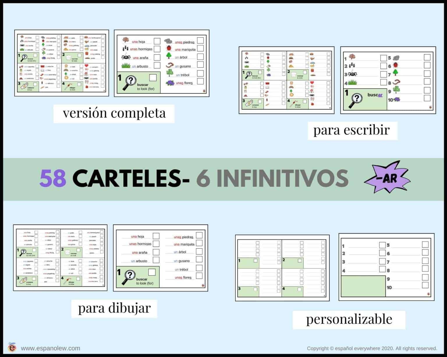 C Mo Ense Ar La Conjugaci N Ejercicios De Verbos Actividades De