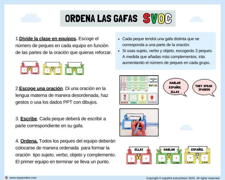 Actividades L Dicas Para Practicar La Gram Tica C Mo Ense Arle A Un