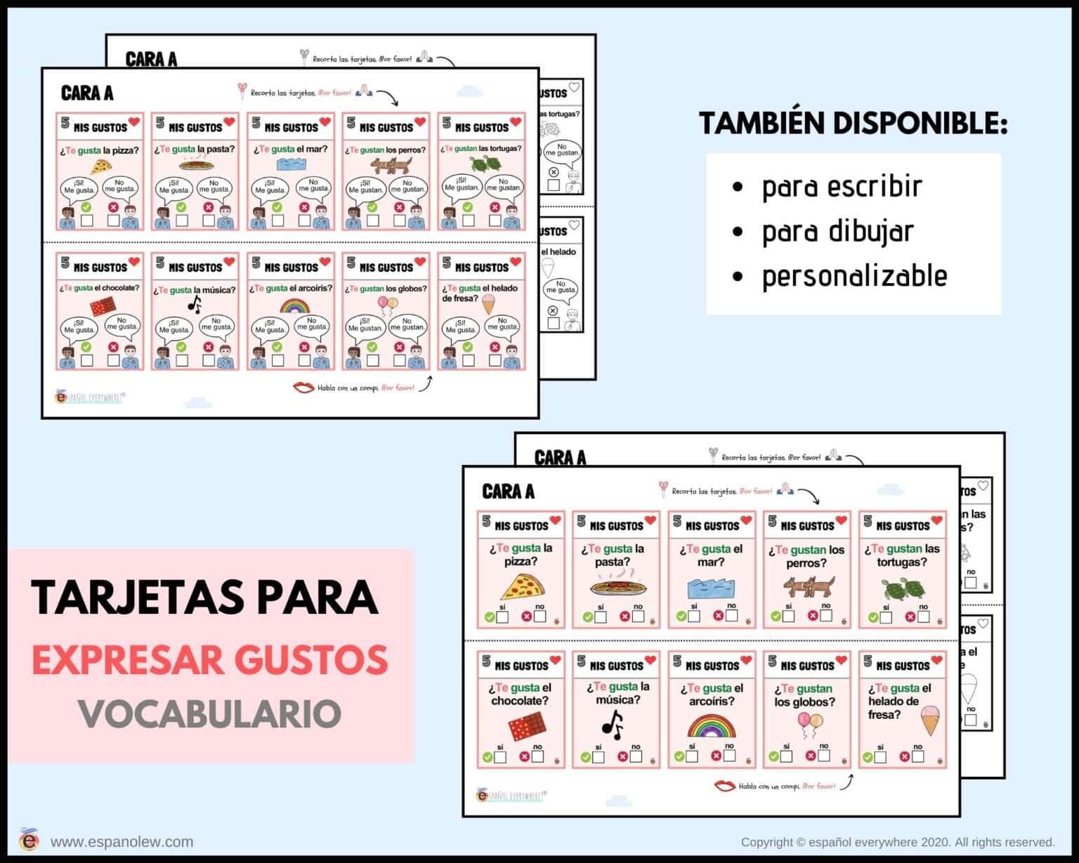 Actividades Para La Vuelta Al Cole Tarejtas Y Juegos Para Presentarse