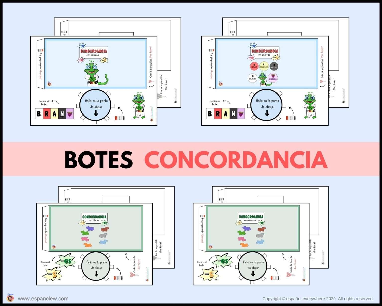 La Concordancia De Los Colores Y Sustantivos En Clase De Espa Ol