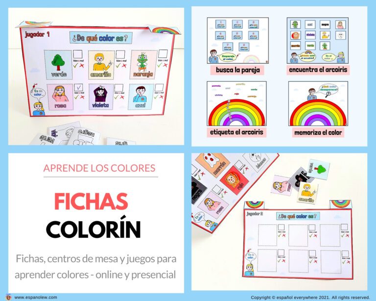 💻 ´Pack multicolor´. Cómo enseñar los colores a niños. 💻 ´Pack multicolor´. Cómo enseñar los colores a niños.
