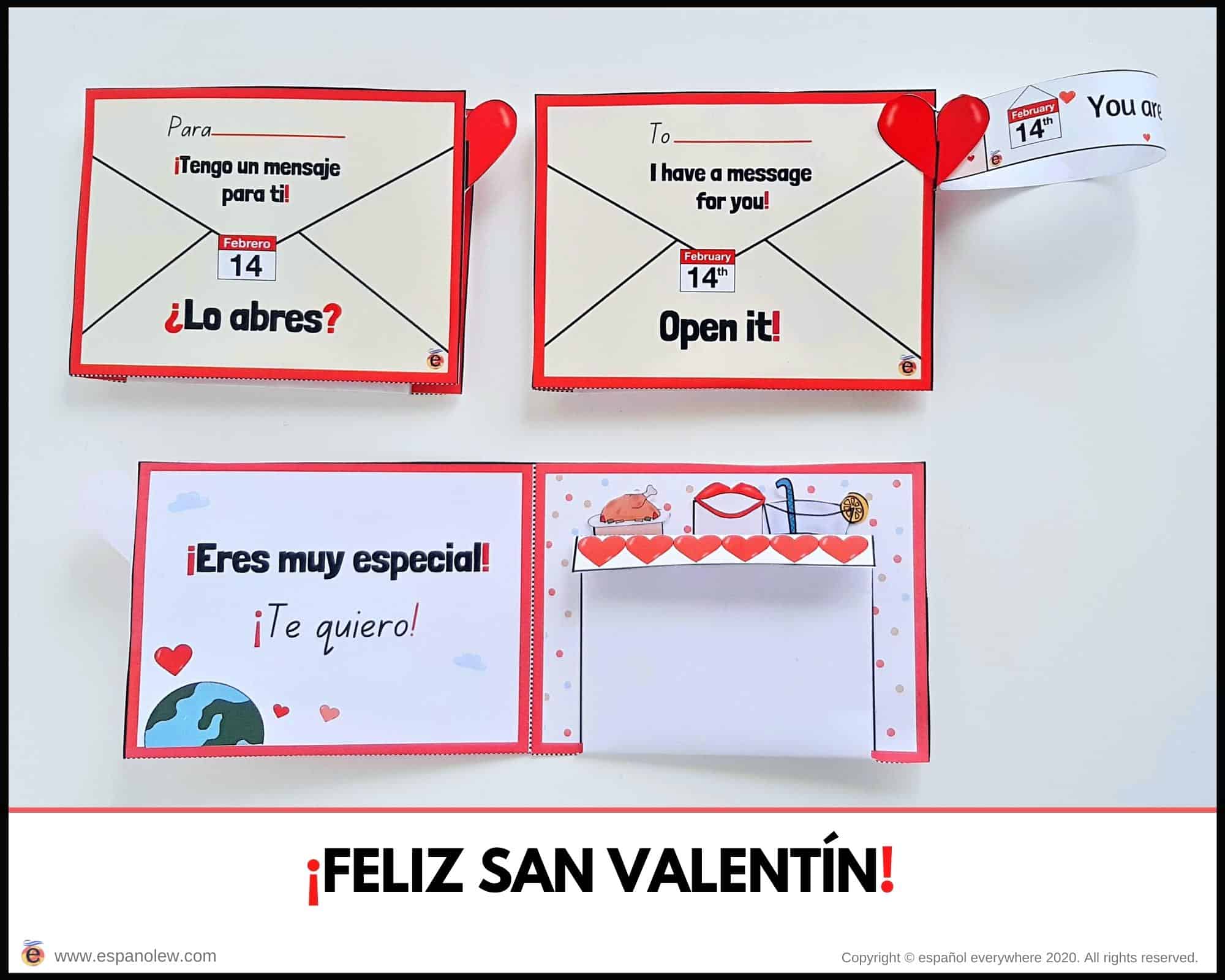 Tarjeta de San Valentín. Qué poner en una tarjeta para el 14 de febrero. Tarjetas  de San Valentín para imprimir. Tarjetas de San Valentín fáciles. Cómo  celebrar San Valentín con niños. Juegos,