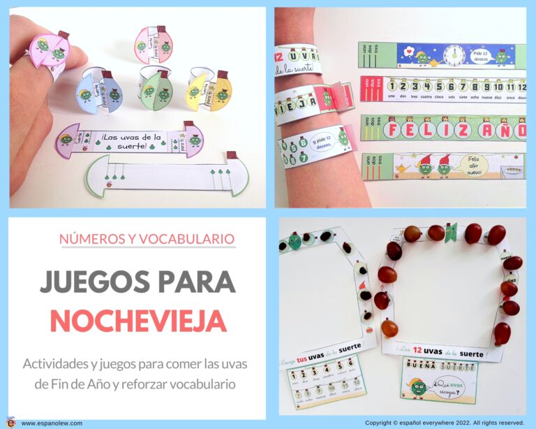 Tradiciones De Nochevieja Actividades Y Manualidades Para Fin De Año Con Niños 12 Uvas De La 4674