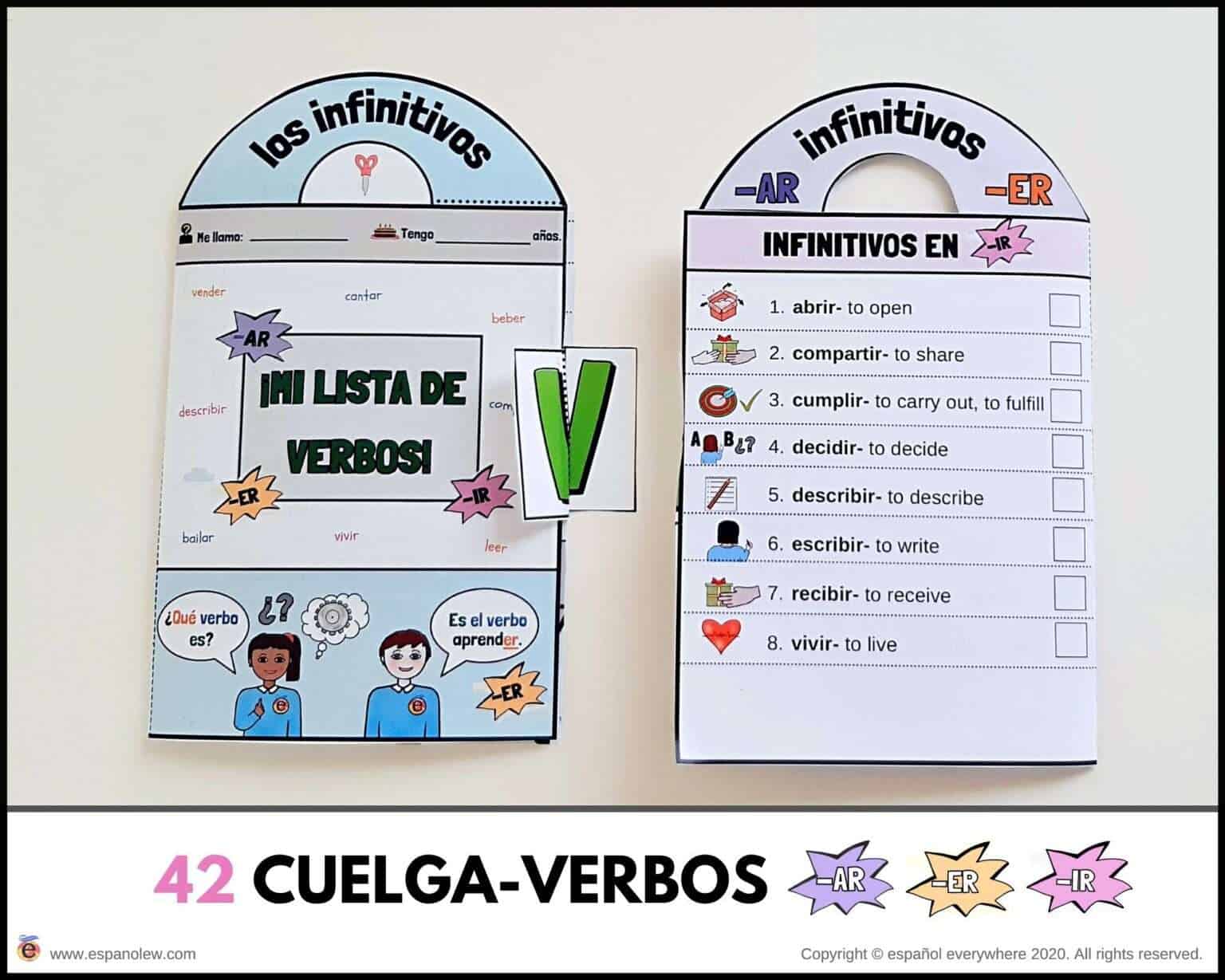 Cómo Enseñar La Conjugación. Ejercicios De Verbos. Actividades De ...