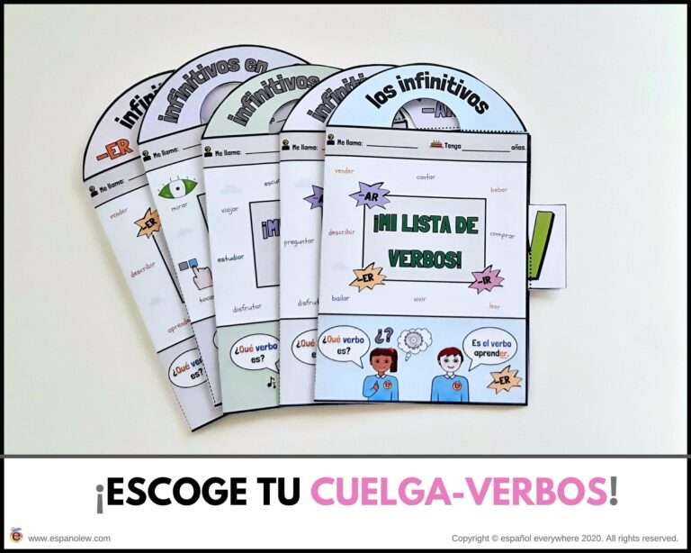 Cómo Enseñar La Conjugación Ejercicios De Verbos Actividades De Verbos Para Niños Juegos Para 2112