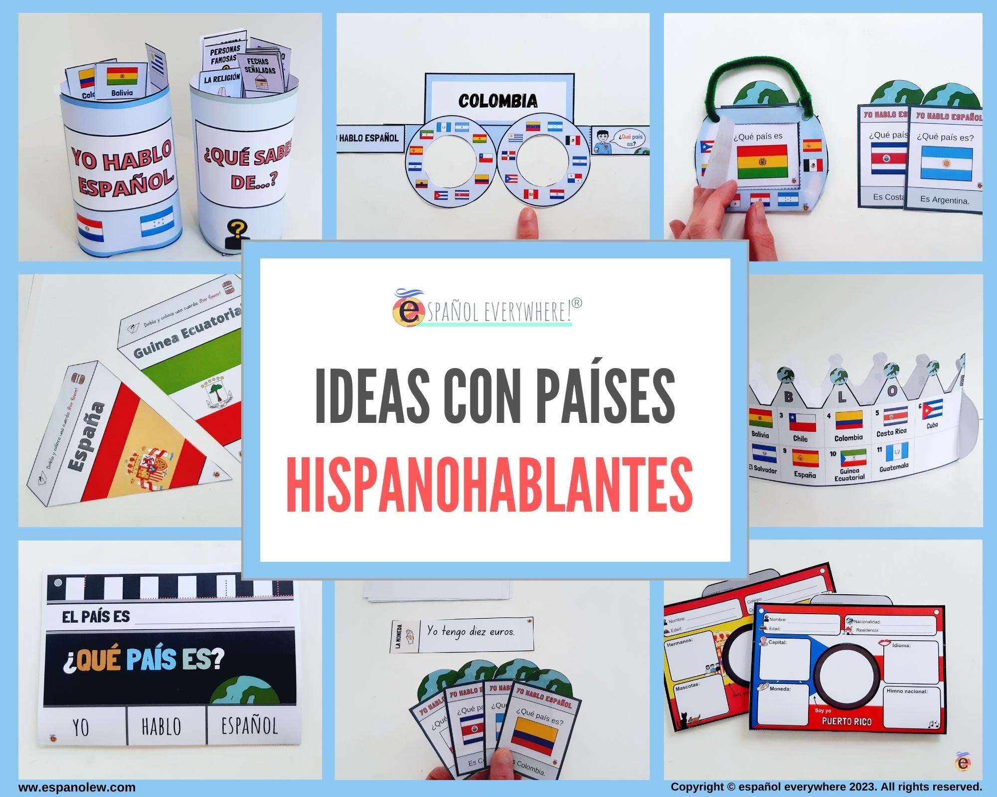 Spanish Speaking Countries Los 21 Países Hispanohablantes Países Que Hablan Español Spanish 0004