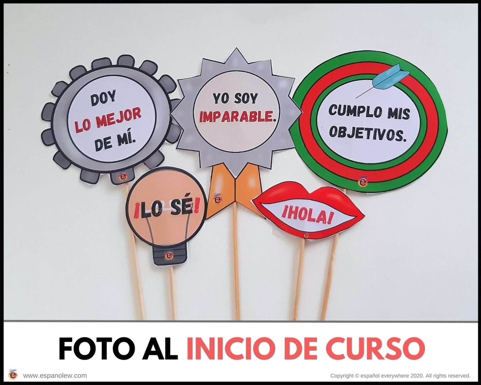 Fotomatón en clase de español. Qué hacer Actividades y juegos para la