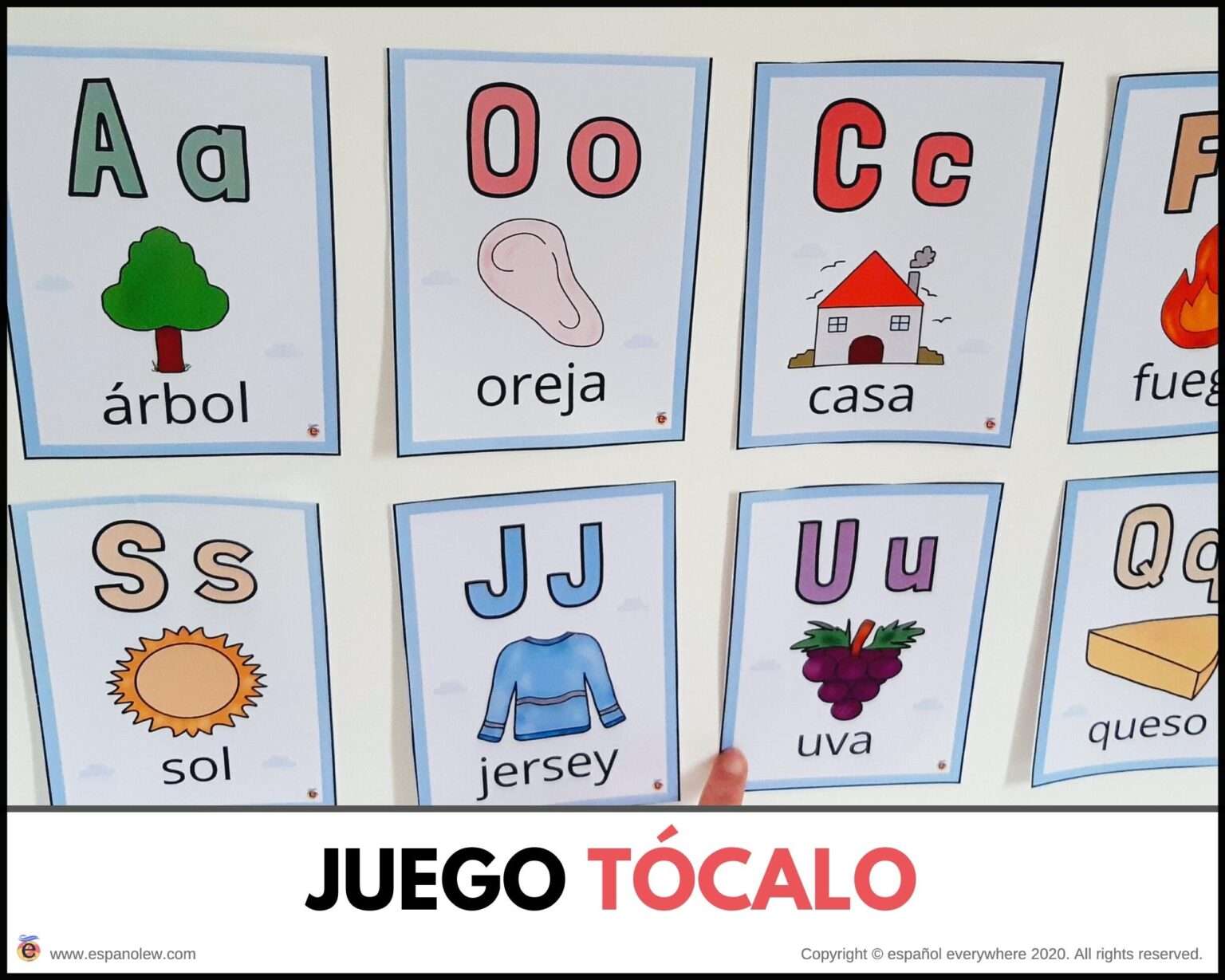 The Alphabet In Spanish El Alfabeto En Español Juegos Para Aprender El Alfabeto El Abecedario