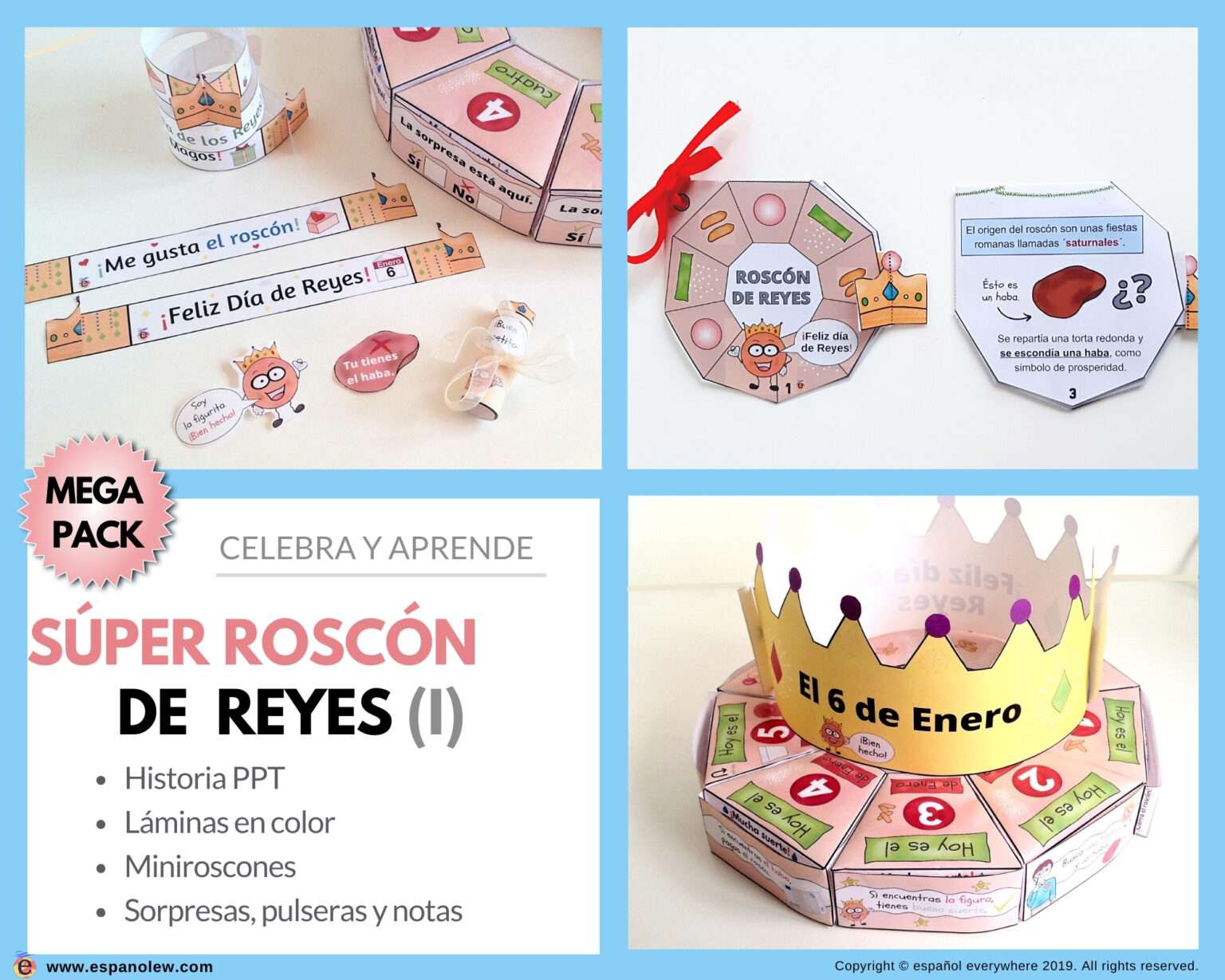 Cómo Celebrar El Día De Reyes Actividades Para Niños El Día De Reyes Magos Roscón De Reyes 