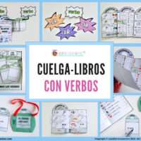 💻✂´Cuelga-verbos II´- Actividades, juegos y minilibros con verbos.