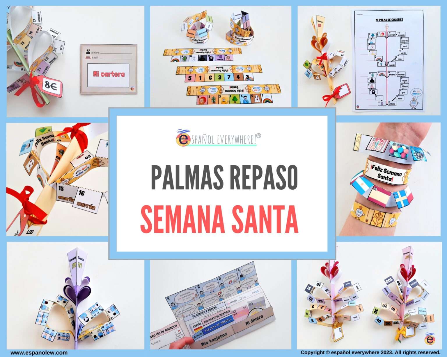 Palmas de Semana Santa. Qué hacer en Semana Santa con niños. Domingo de