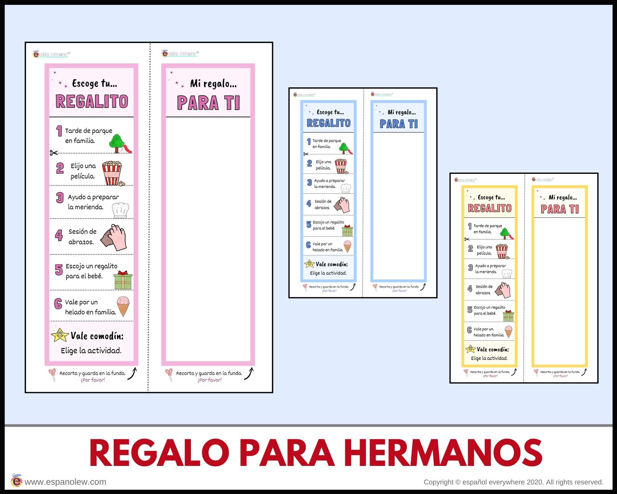 Actividad para hermanos. Experiencia familiar. Kit bienvenida hermano mayor. Nacimiento nuevo hermanito. Llegada del bebé (35)