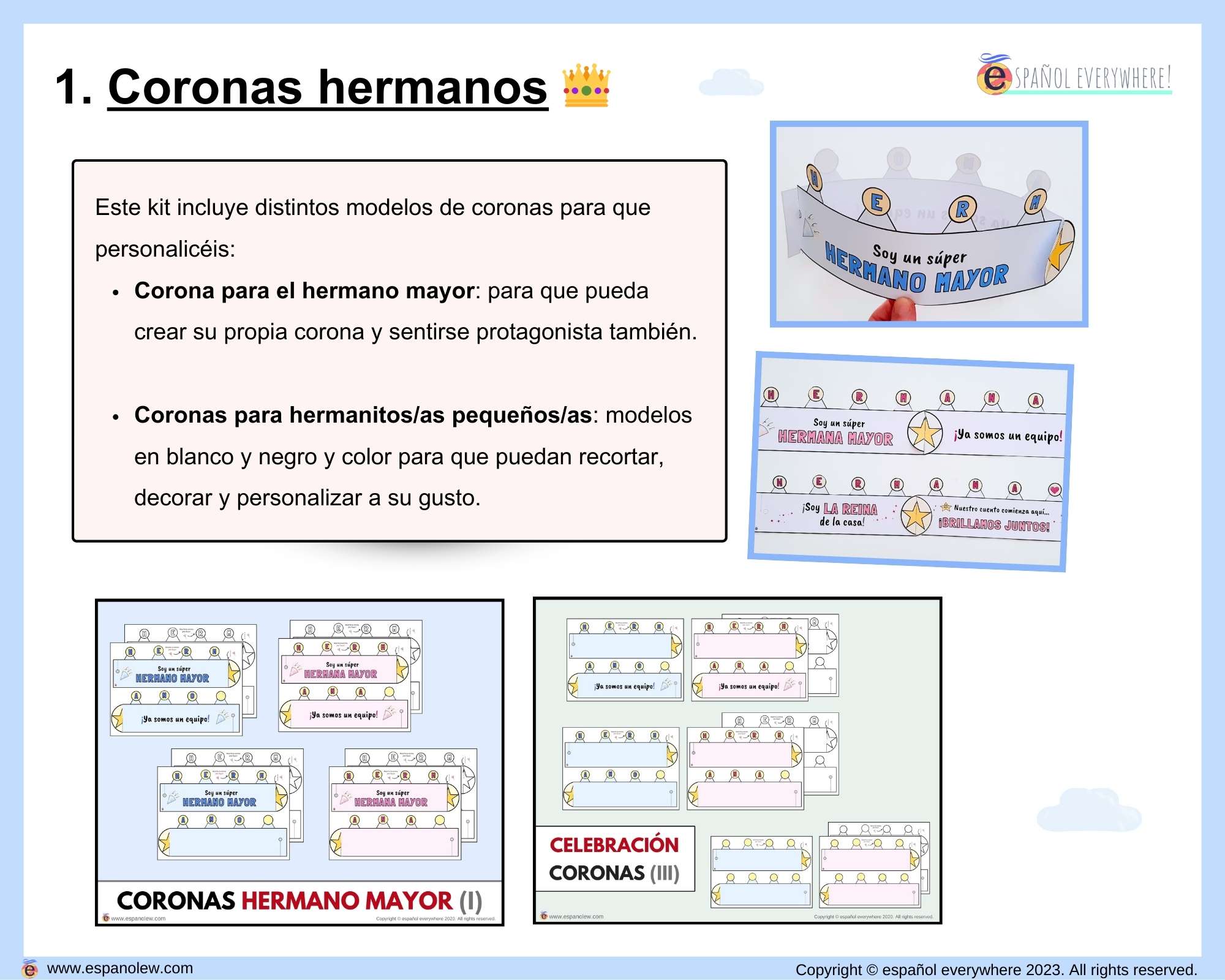 Actividad para hermanos. Experiencia familiar. Kit bienvenida hermano mayor. Nacimiento nuevo hermanito. Llegada del bebé (8)