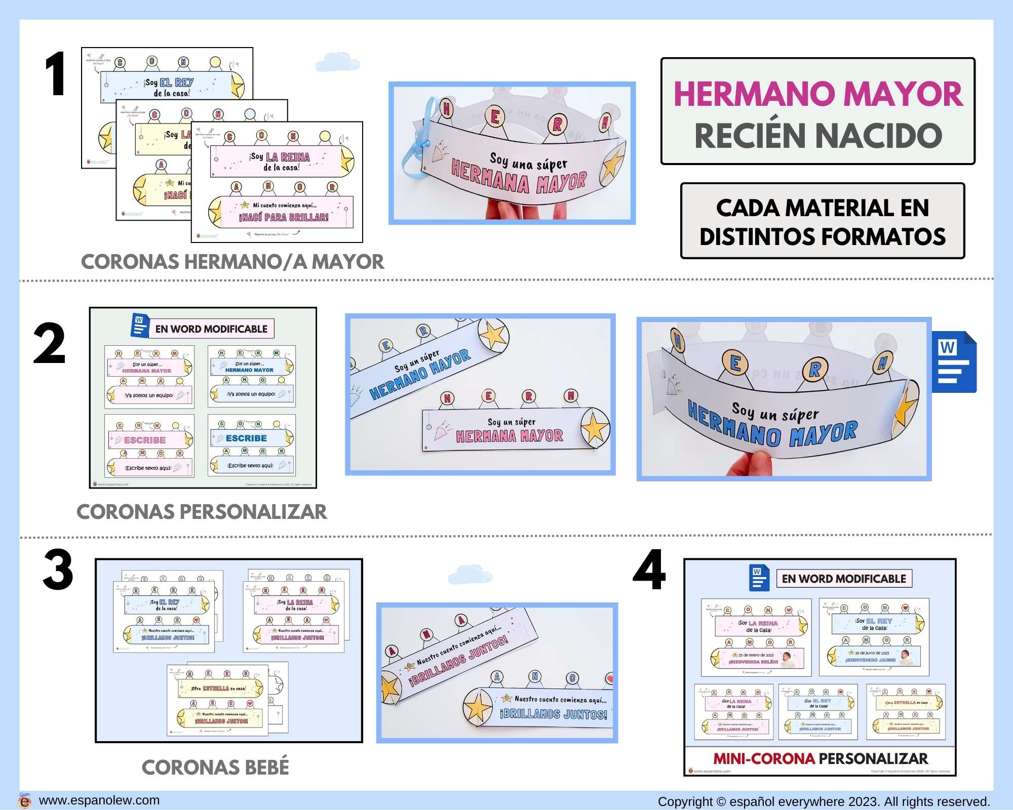 Experiencia familiar. Kit hermano mayor. Nacimiento y nuevo bebé en la familia (2)