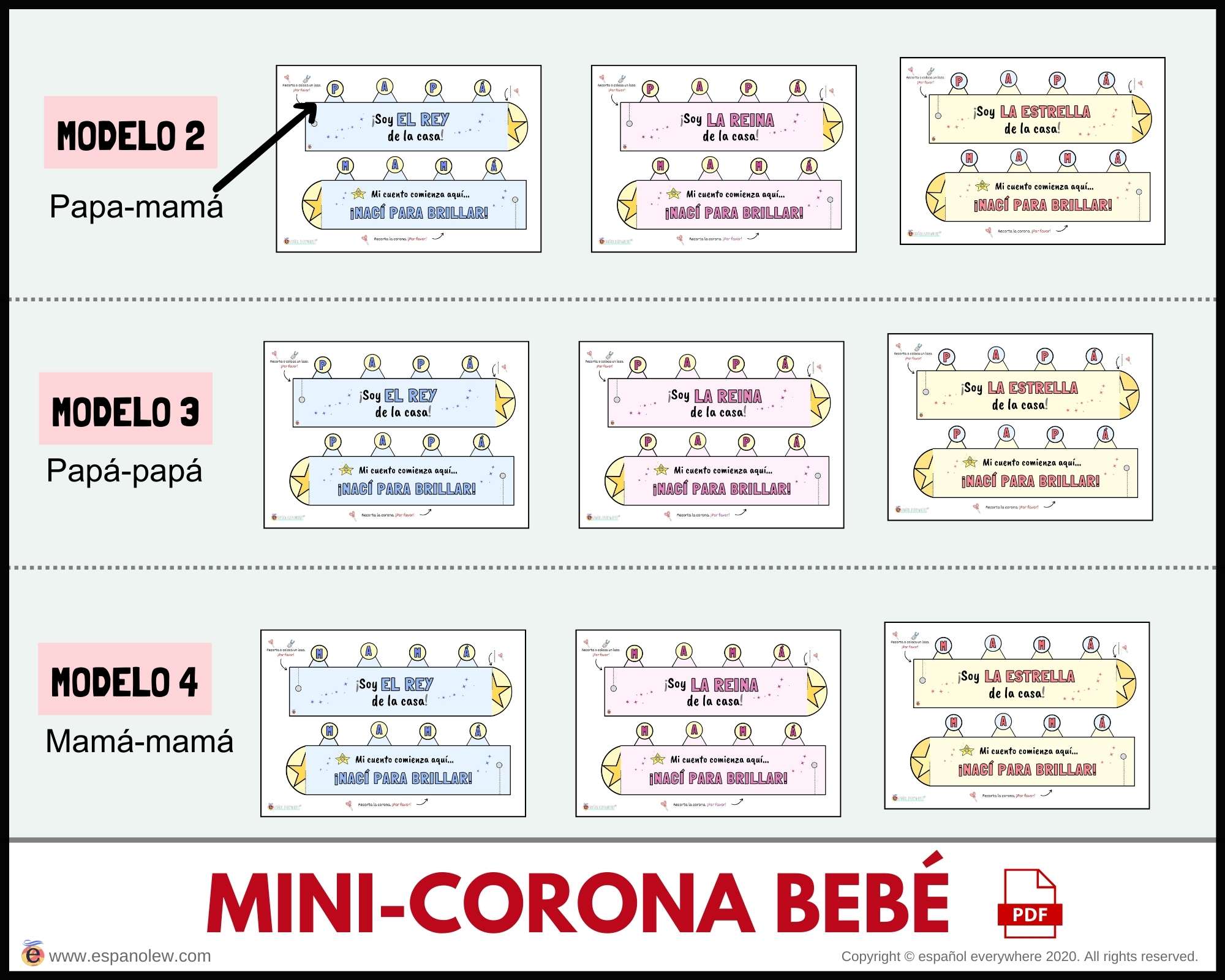 Regalo recién nacido. Baby shower. Tarjetas felicitación bebé. Detalle para futuros padres. Nacimiento. Regalo padres primerizos (17)