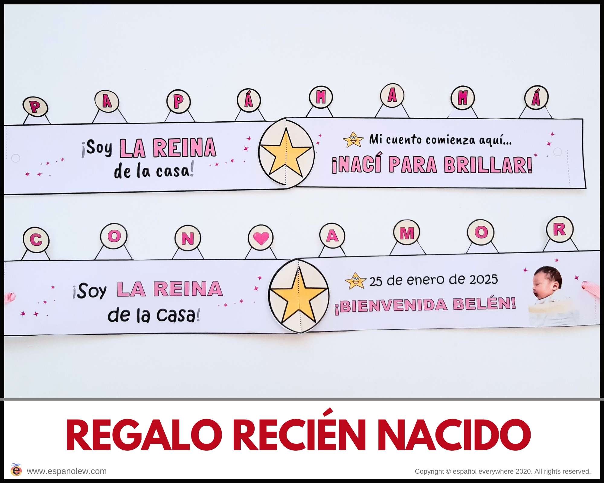 Regalo recién nacido. Baby shower. Tarjetas felicitación bebé. Detalle para futuros padres. Nacimiento. Regalo padres primerizos (25)