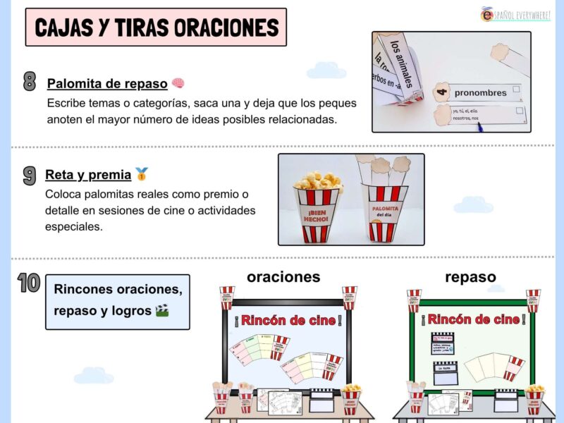 Cómo enseñar a formar oraciones a niños. Gramática y partes de la oración. Clase de español (20)