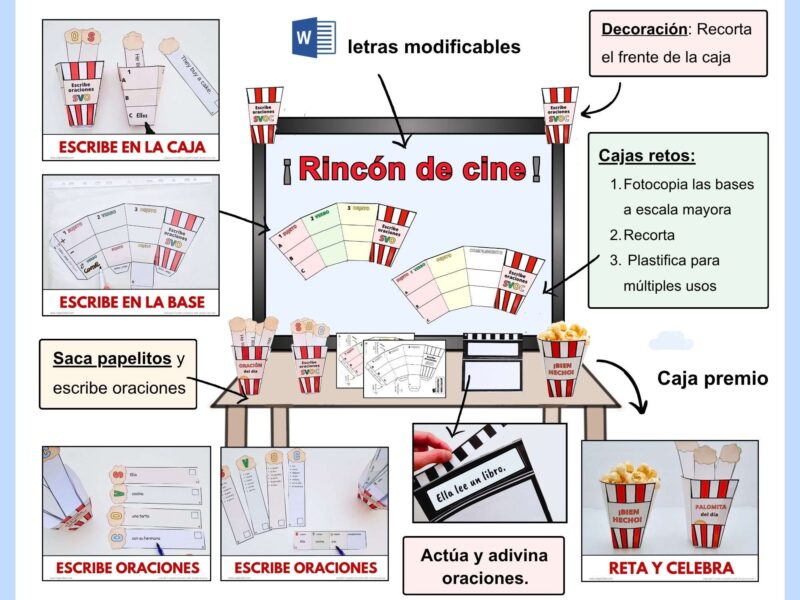 Cómo enseñar a formar oraciones a niños. Gramática y partes de la oración. Clase de español (23)