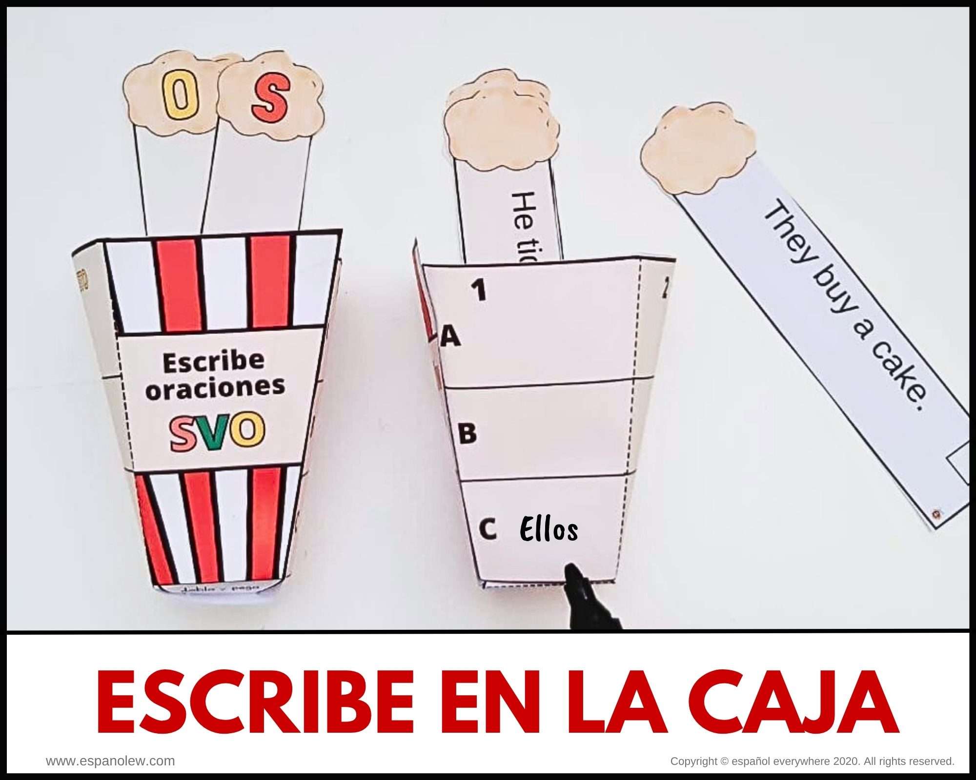 Cómo enseñar a formar oraciones a niños. Gramática y partes de la oración. Clase de español (6)