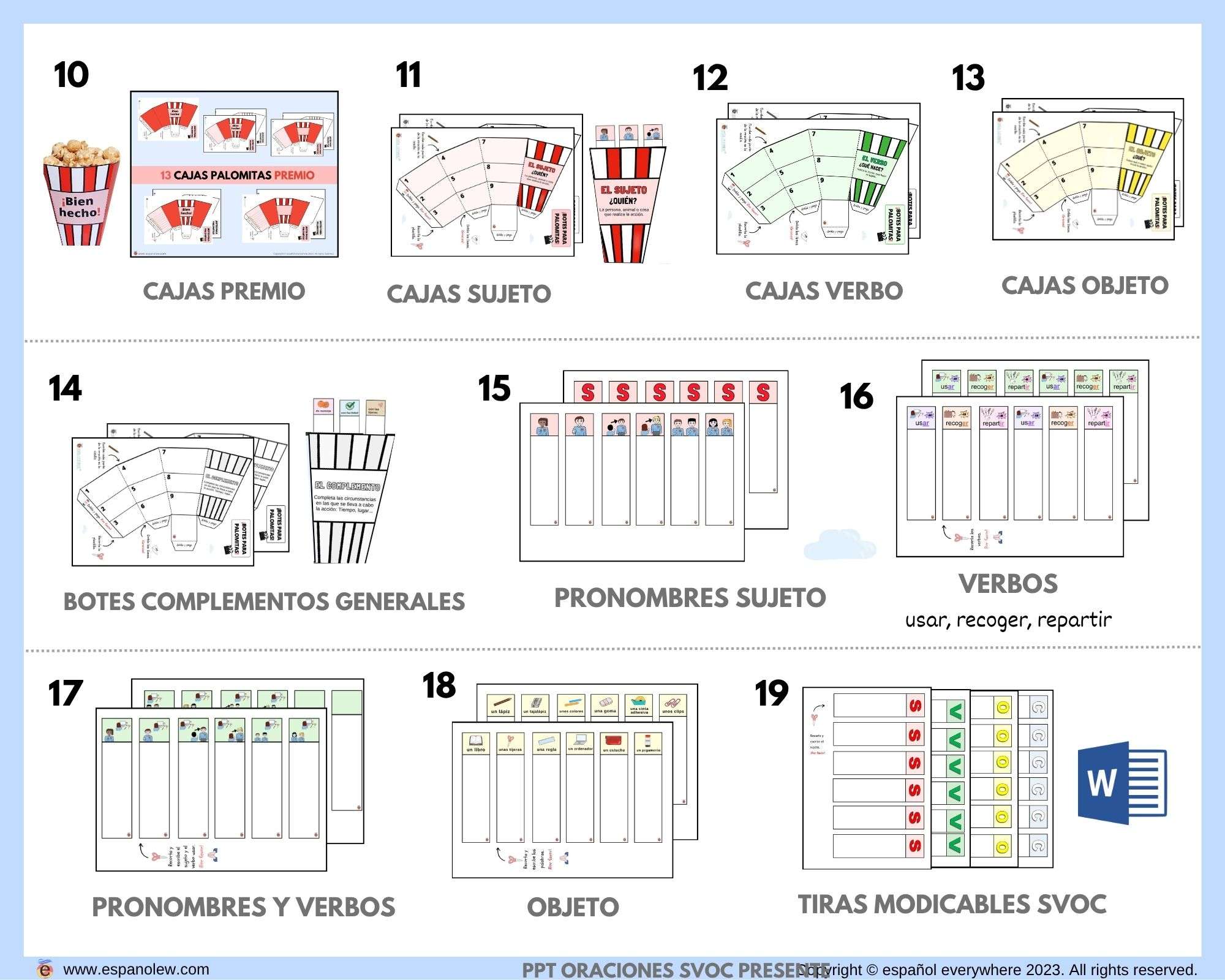 Formación de oraciones (1)