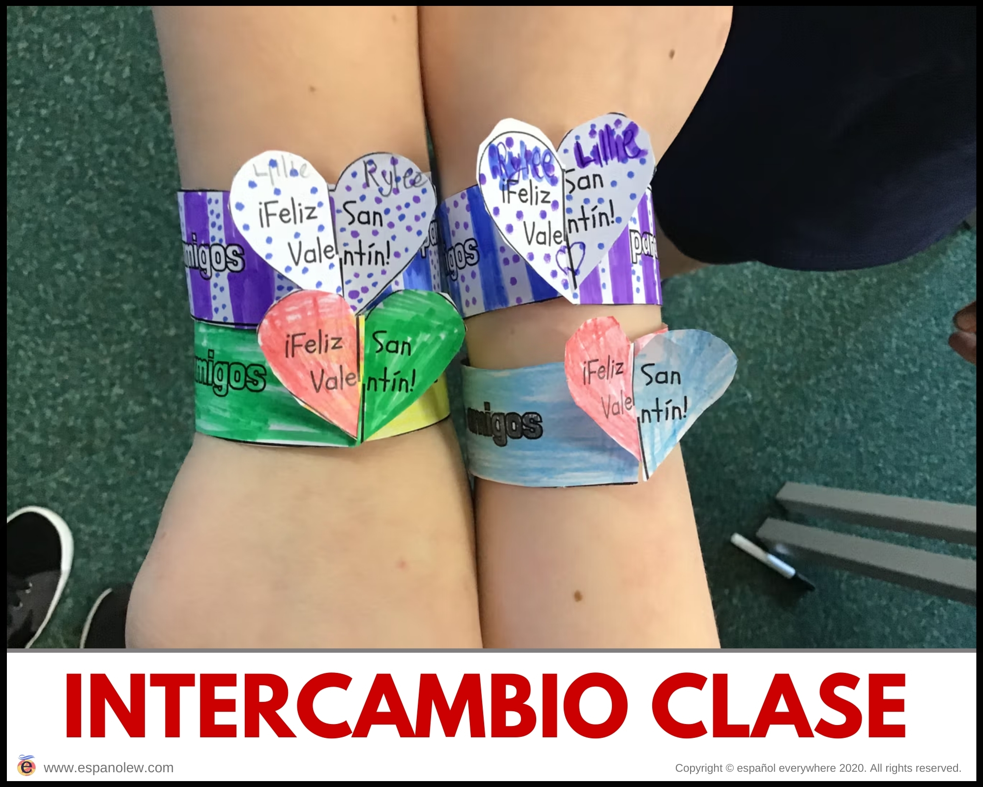 Actividades amistad y compañerismo. Ideas para San Balentín. Regalos e intercambios con colegios. (19)