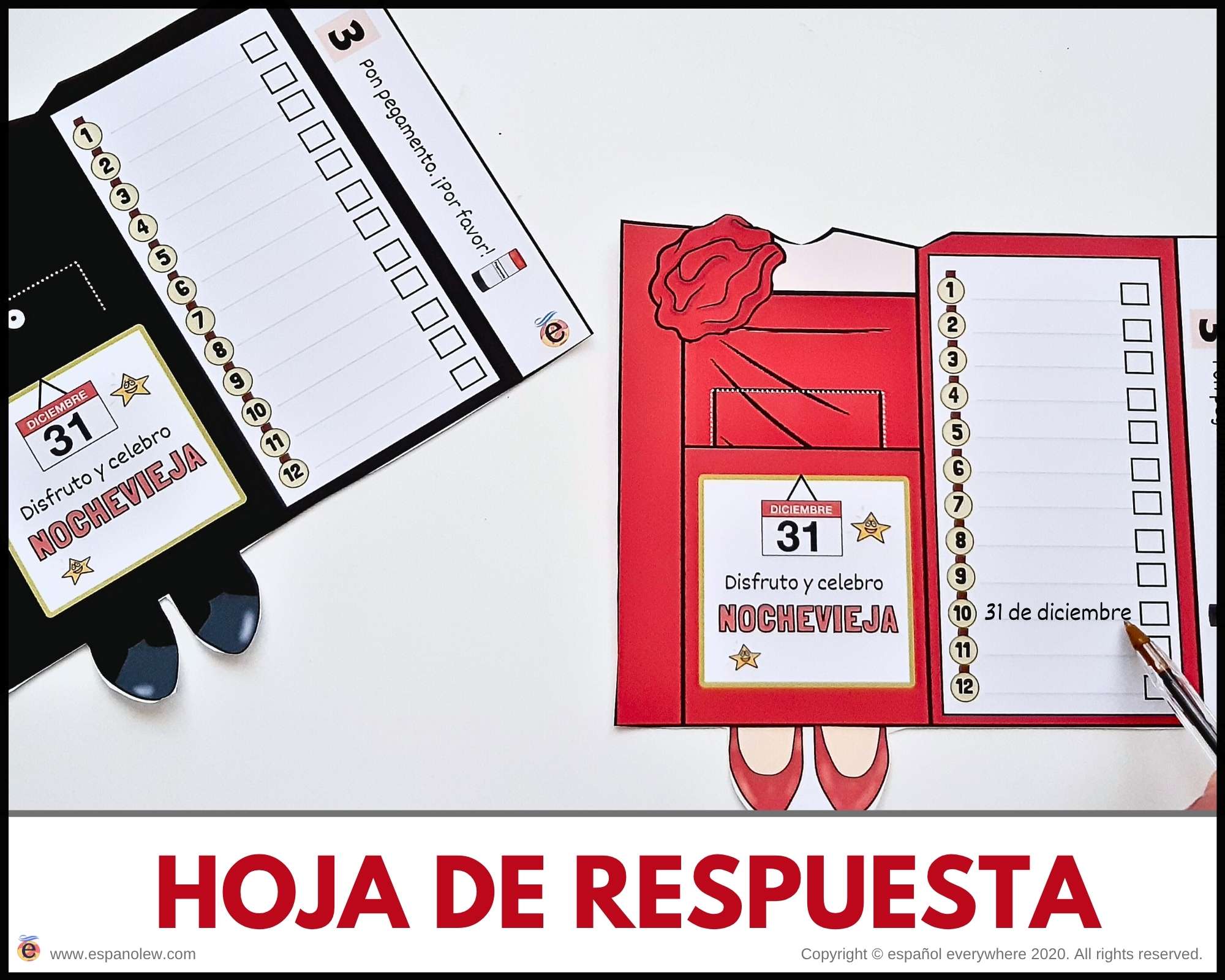 Juegos y manualidades divertidas para celebraciones. Fiestas destacadas año. Clase de español para niños (3)