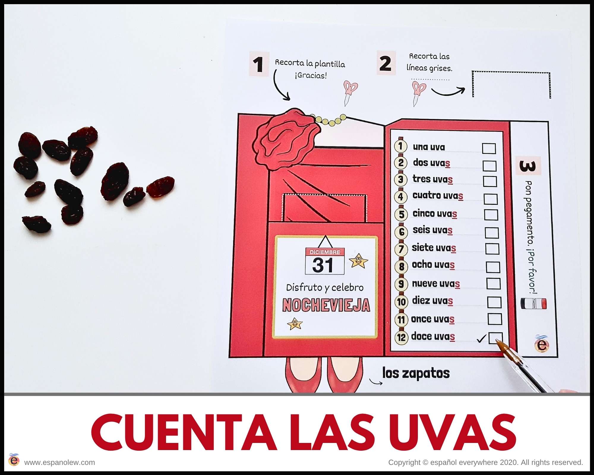 Juegos y manualidades divertidas para celebraciones. Fiestas destacadas año. Clase de español para niños (5)