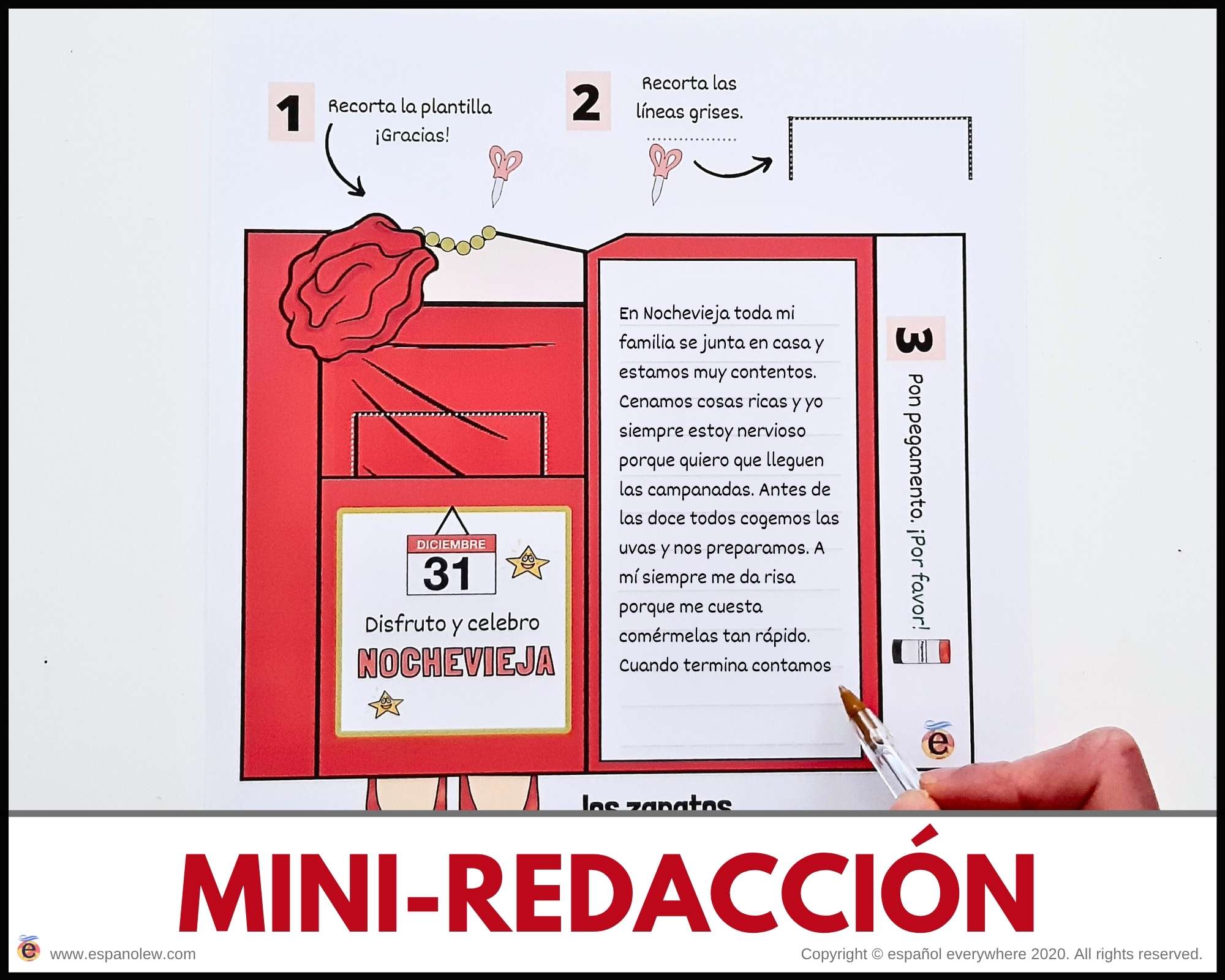 Juegos y manualidades divertidas para celebraciones. Fiestas destacadas año. Clase de español para niños (6)