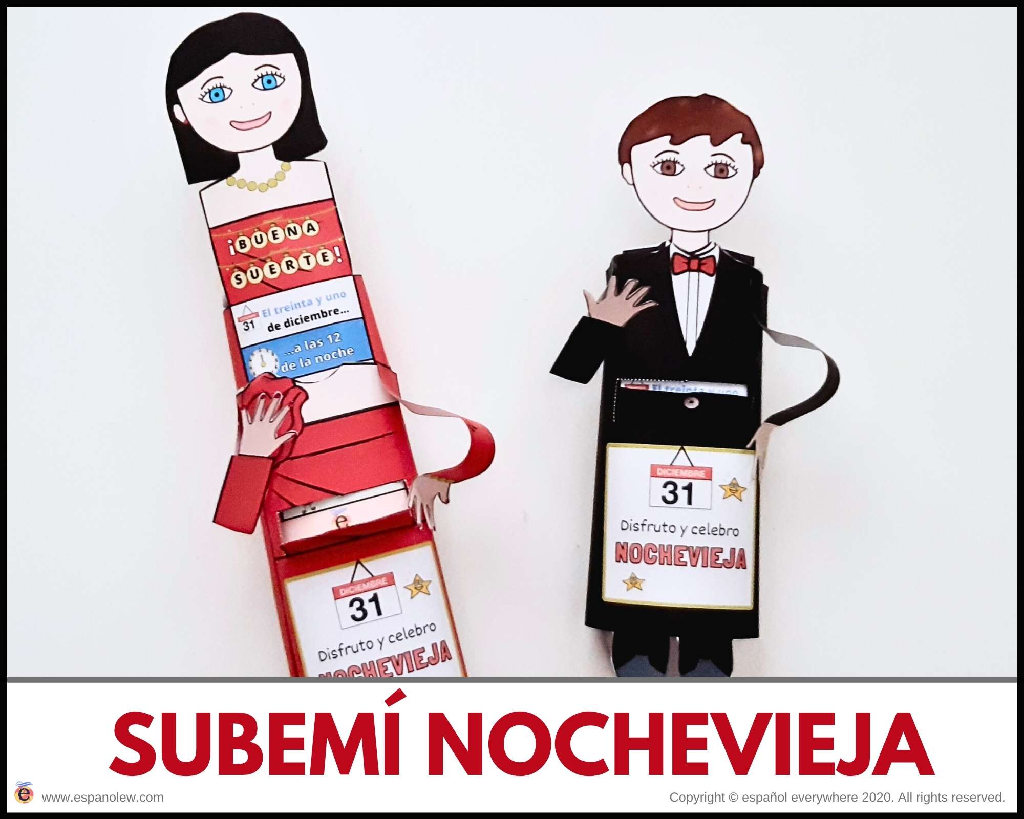 Juegos y manualidades divertidas para celebraciones. Fiestas destacadas año. Clase de español para niños (7)