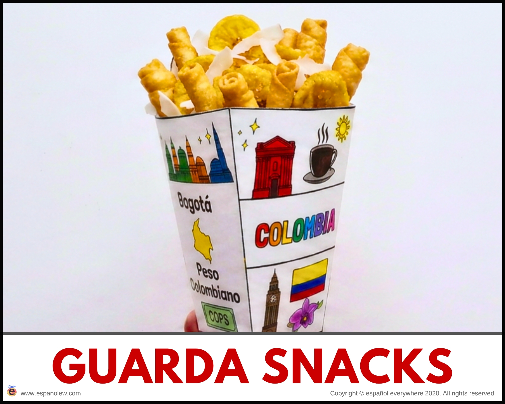 Actividades Cultura Española e Hispana Meriendas Culturales y Snacks del Mundo Hispano Países Hispanohablantes para Aula (Imprimible) (13)