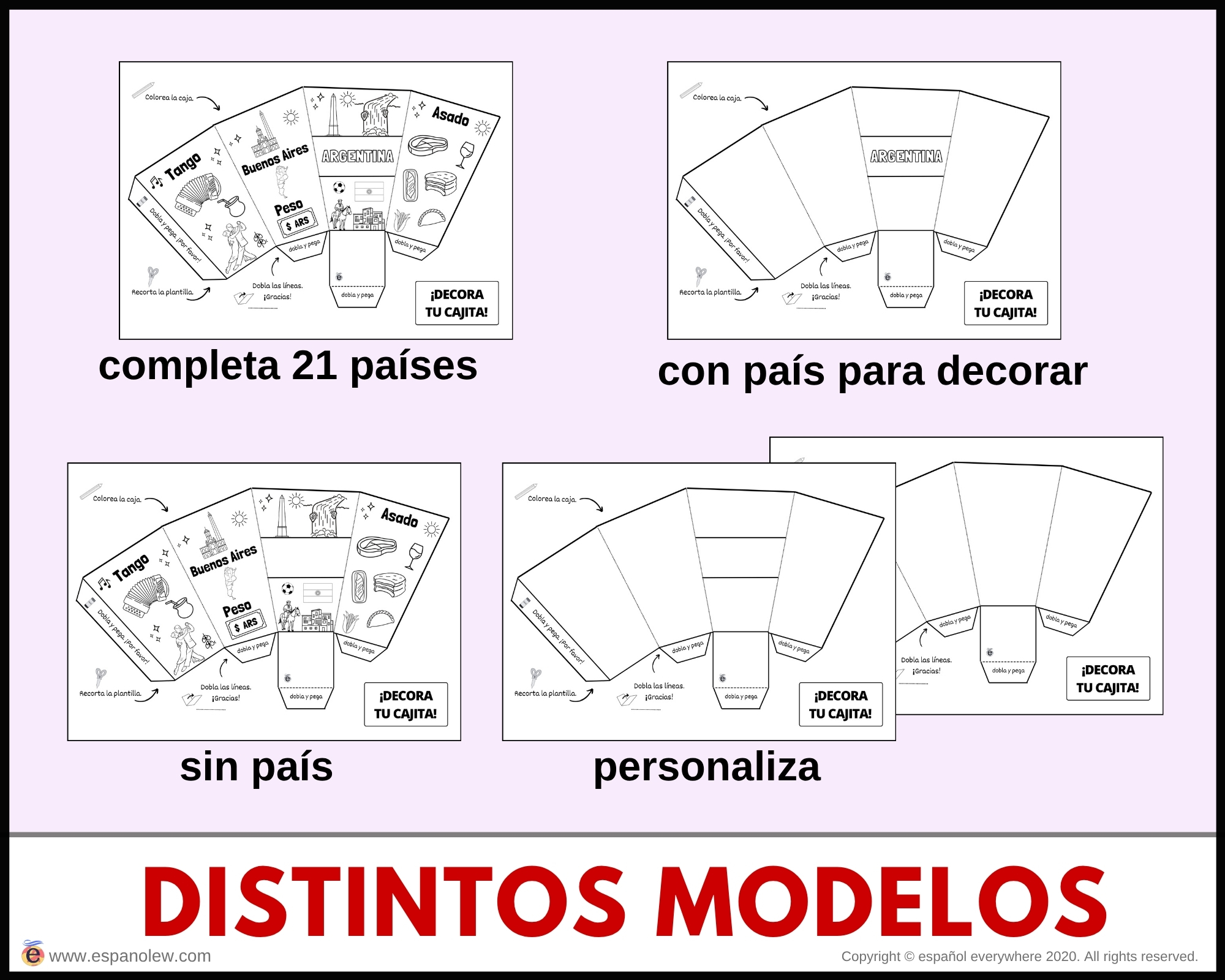 Actividades Cultura Española e Hispana Meriendas Culturales y Snacks del Mundo Hispano Países Hispanohablantes para Aula (Imprimible) (15)