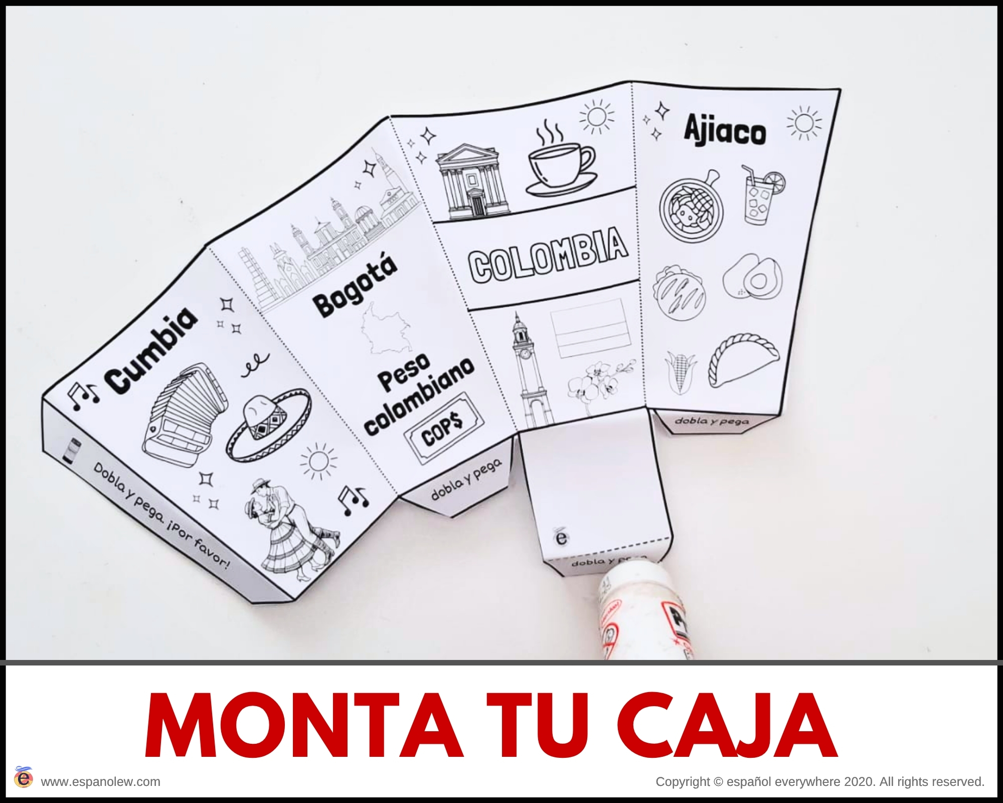 Actividades Cultura Española e Hispana Meriendas Culturales y Snacks del Mundo Hispano Países Hispanohablantes para Aula (Imprimible) (19)