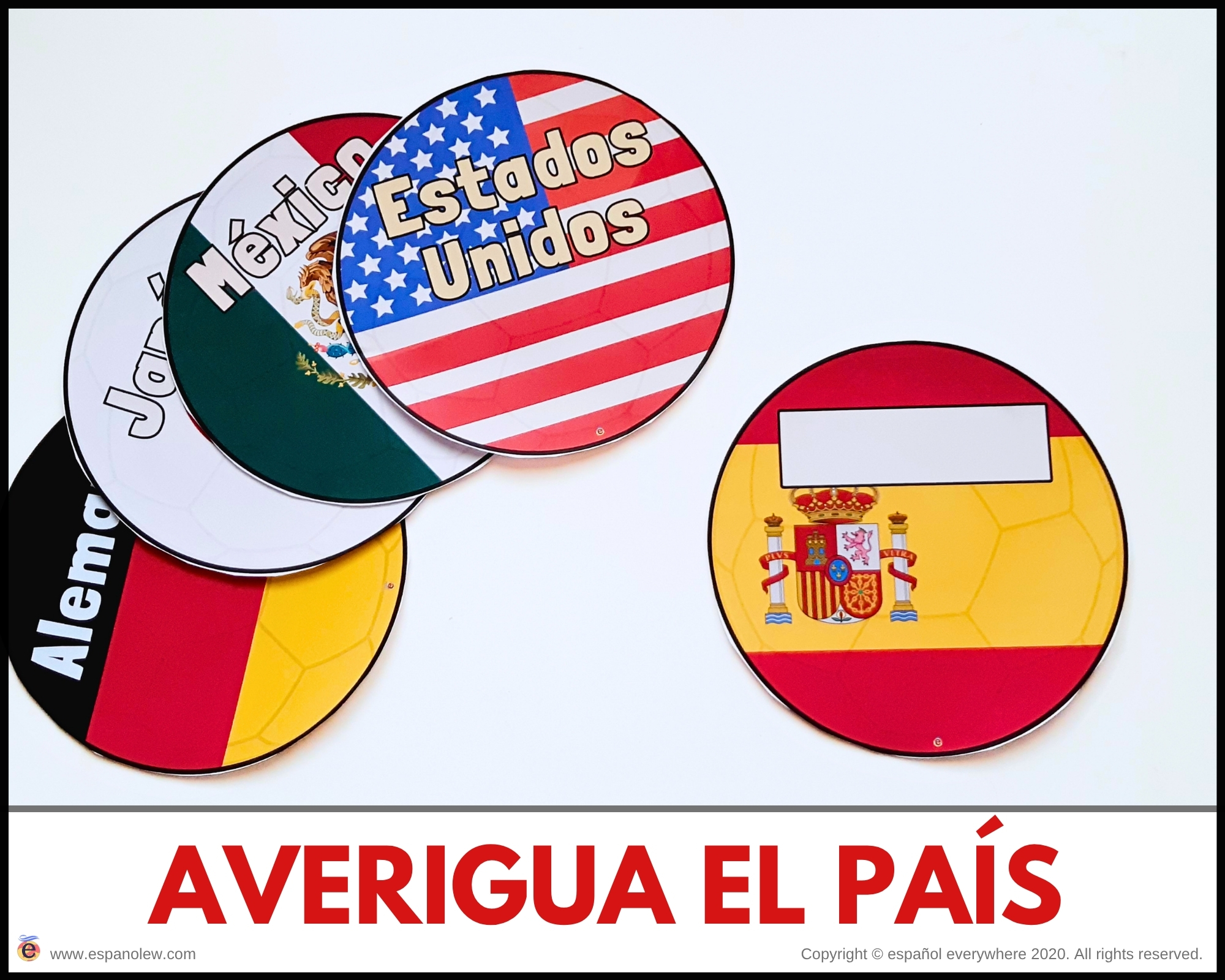 Materiales de fútbol para la clase de español ELE en Primaria Expresión oral, vocabulario, gramática, conjugación de verbos, países hispanohablantes, Mundial y actividades manipulativas (112)