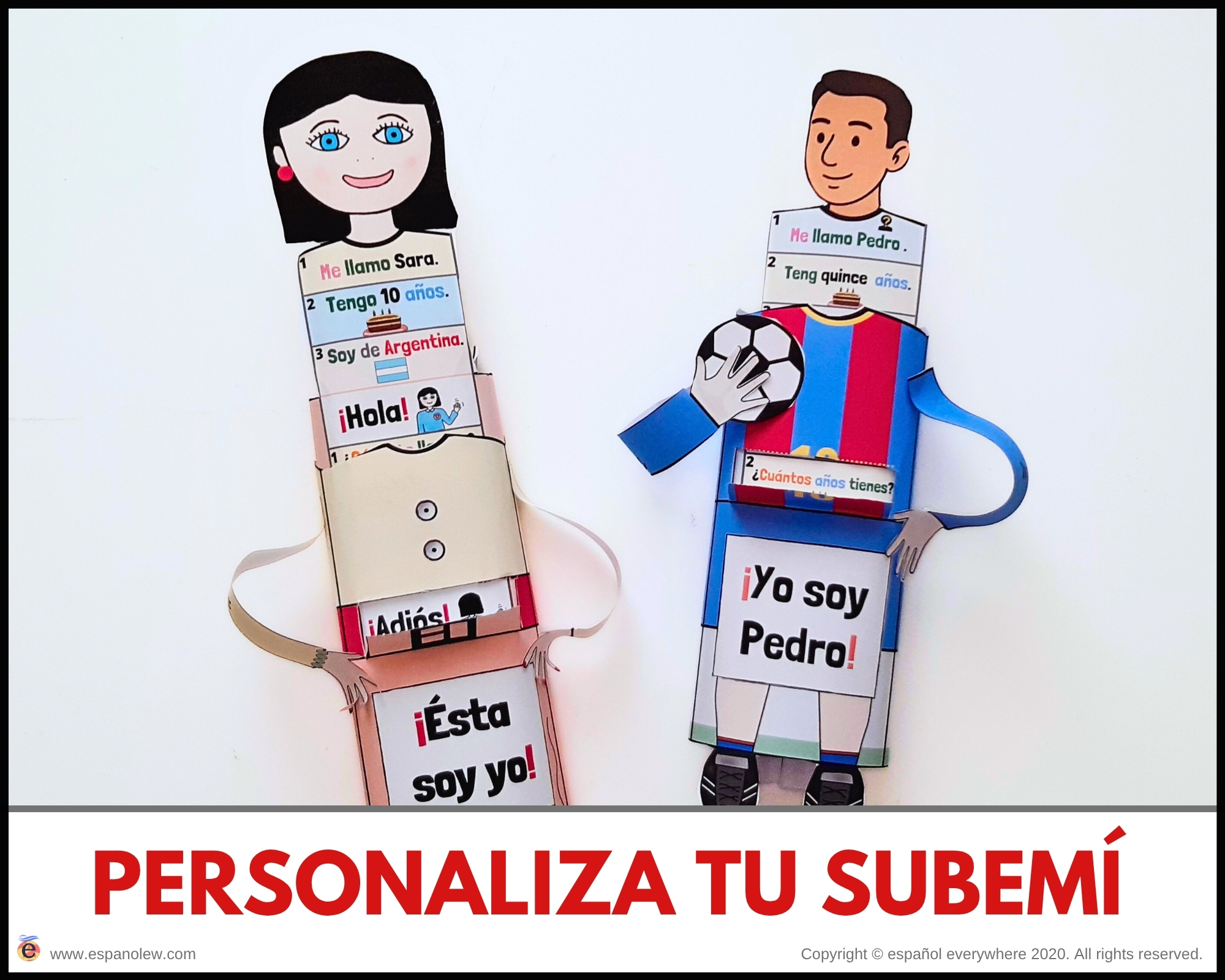 Materiales de fútbol para la clase de español ELE en Primaria Expresión oral, vocabulario, gramática, conjugación de verbos, países hispanohablantes, Mundial y actividades manipulativas (136)