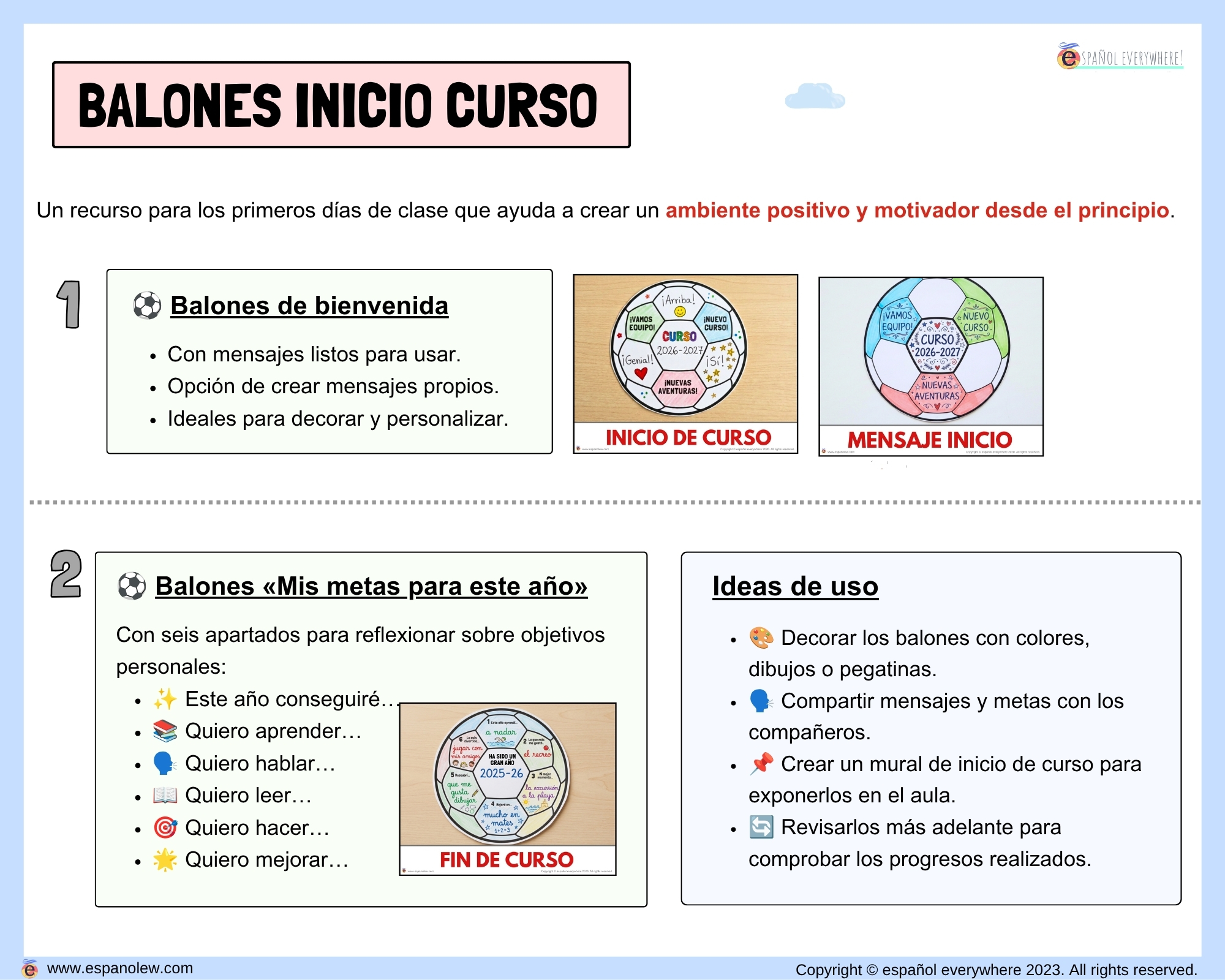 Materiales de fútbol para la clase de español ELE en Primaria Expresión oral, vocabulario, gramática, conjugación de verbos, países hispanohablantes, Mundial y actividades manipulativas (29)